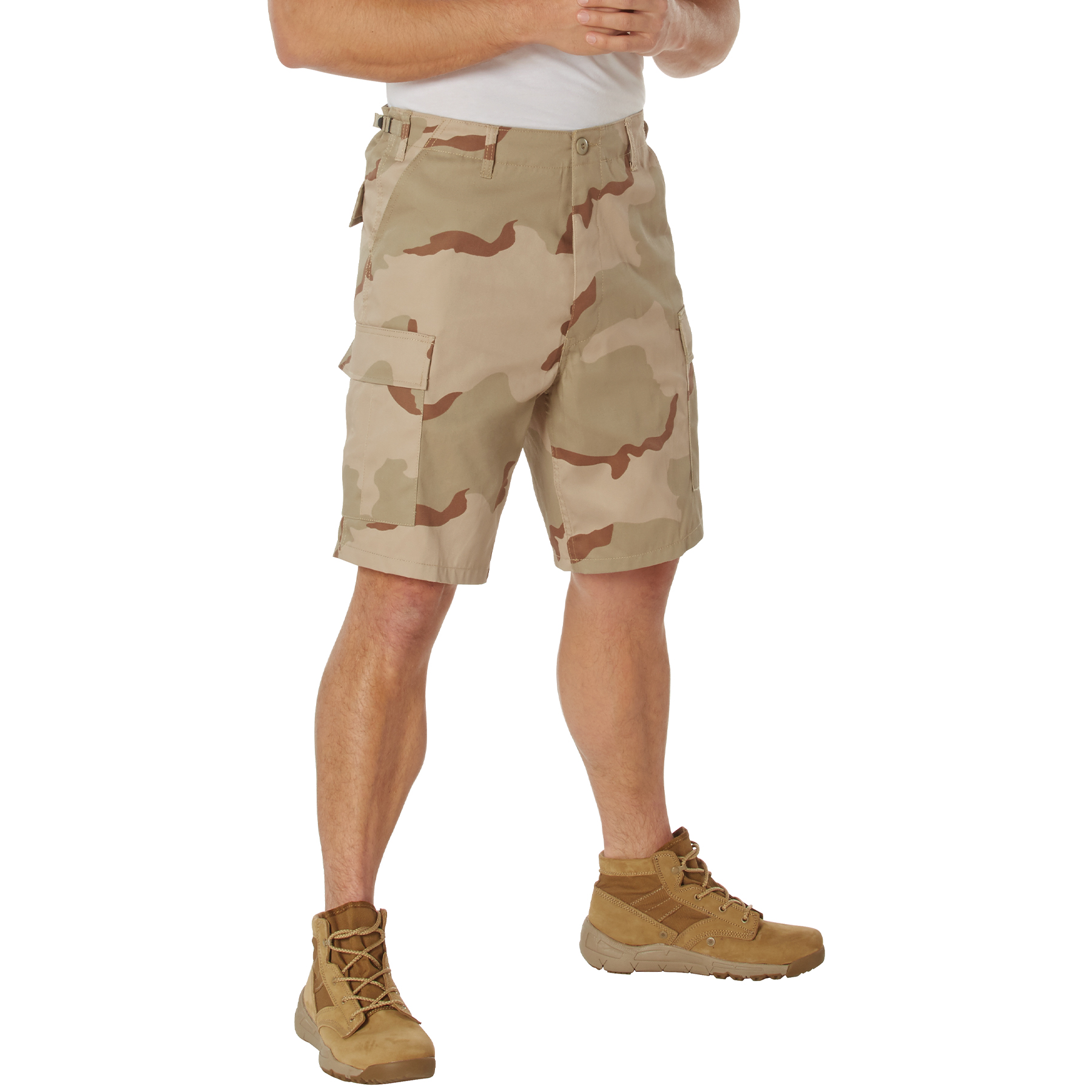 Rothco Rothco Camo Bdu Shorts - Tri-Color Desert Camo, 2X-Large
