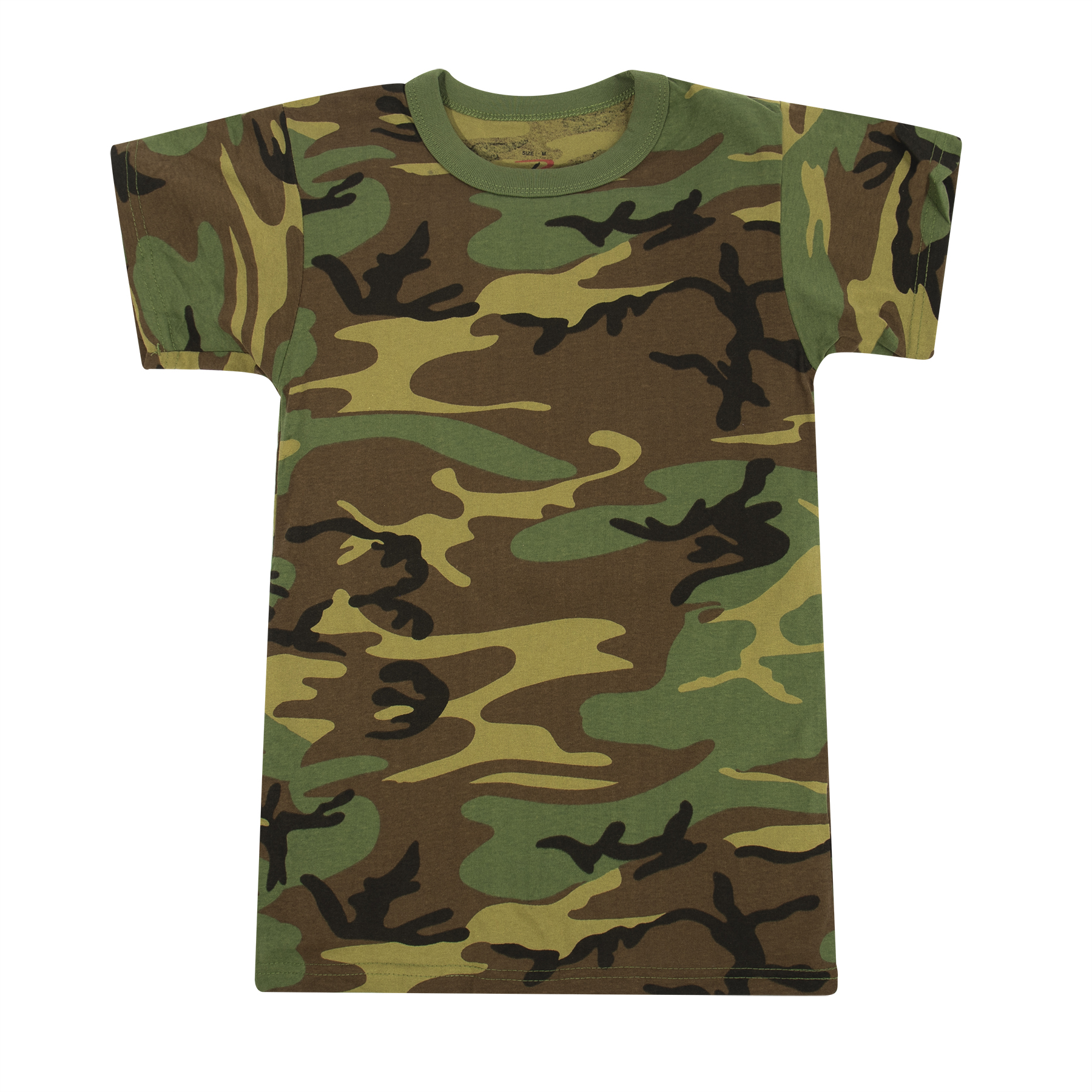 Rothco Rothco Kids Woodland Camo Heavyweight T-Shirt - Medium