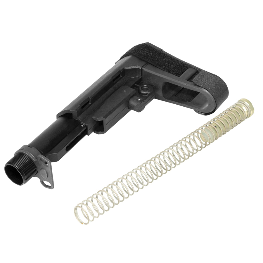 CMMG RipBrace Standard Receiver Extension and Brace Kit, Black - 55CA9F7 - Cmmg