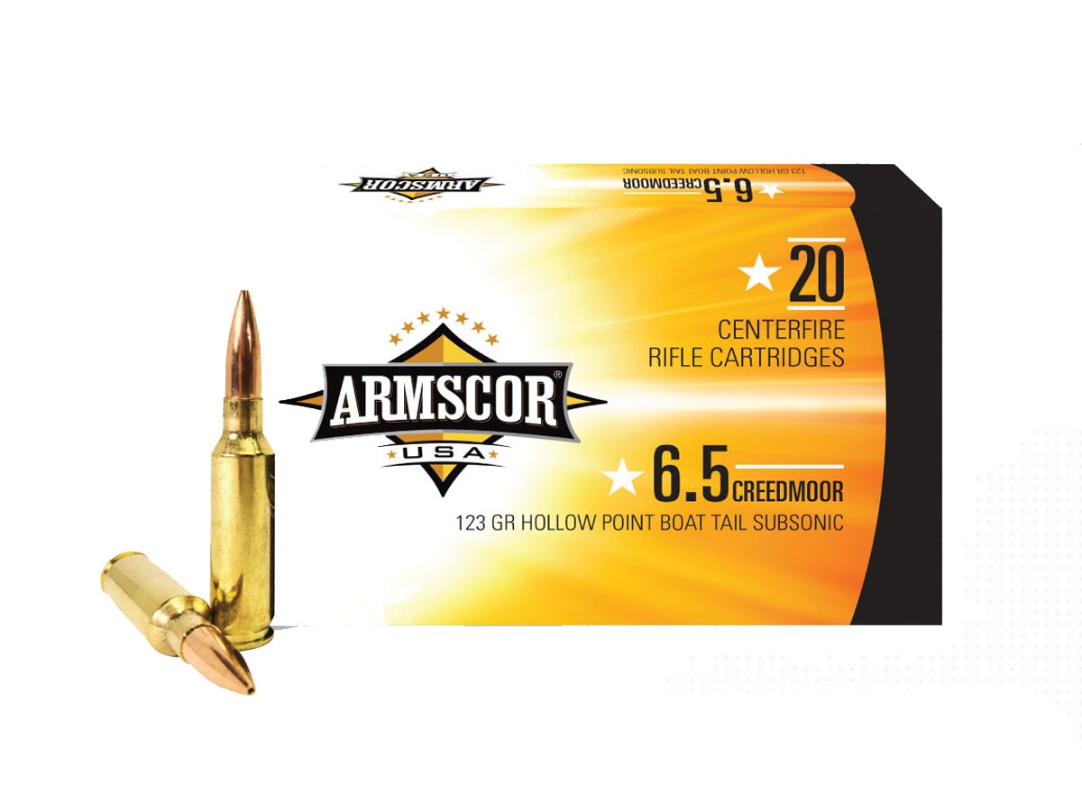 Armscor 123 gr Hollow Point Boat Tail .6.5 Crd Ammo, 20/box - FAC65CIN - Armscor