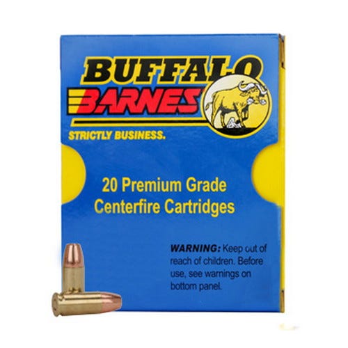 Buffalo Bore Heavy 357 Mag 125 grain Barnes XPB Handgun Ammo, 20/Box - 19J/20 - Buffalo Bore