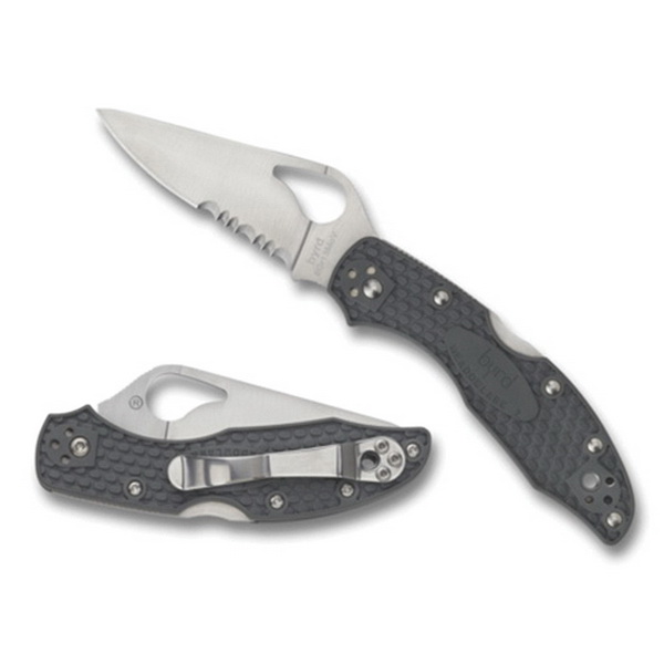Spyderco byrd Meadowlark 2 Drop Point Folding Knife, 2.875" - BY04PSBK2 - Spyderco