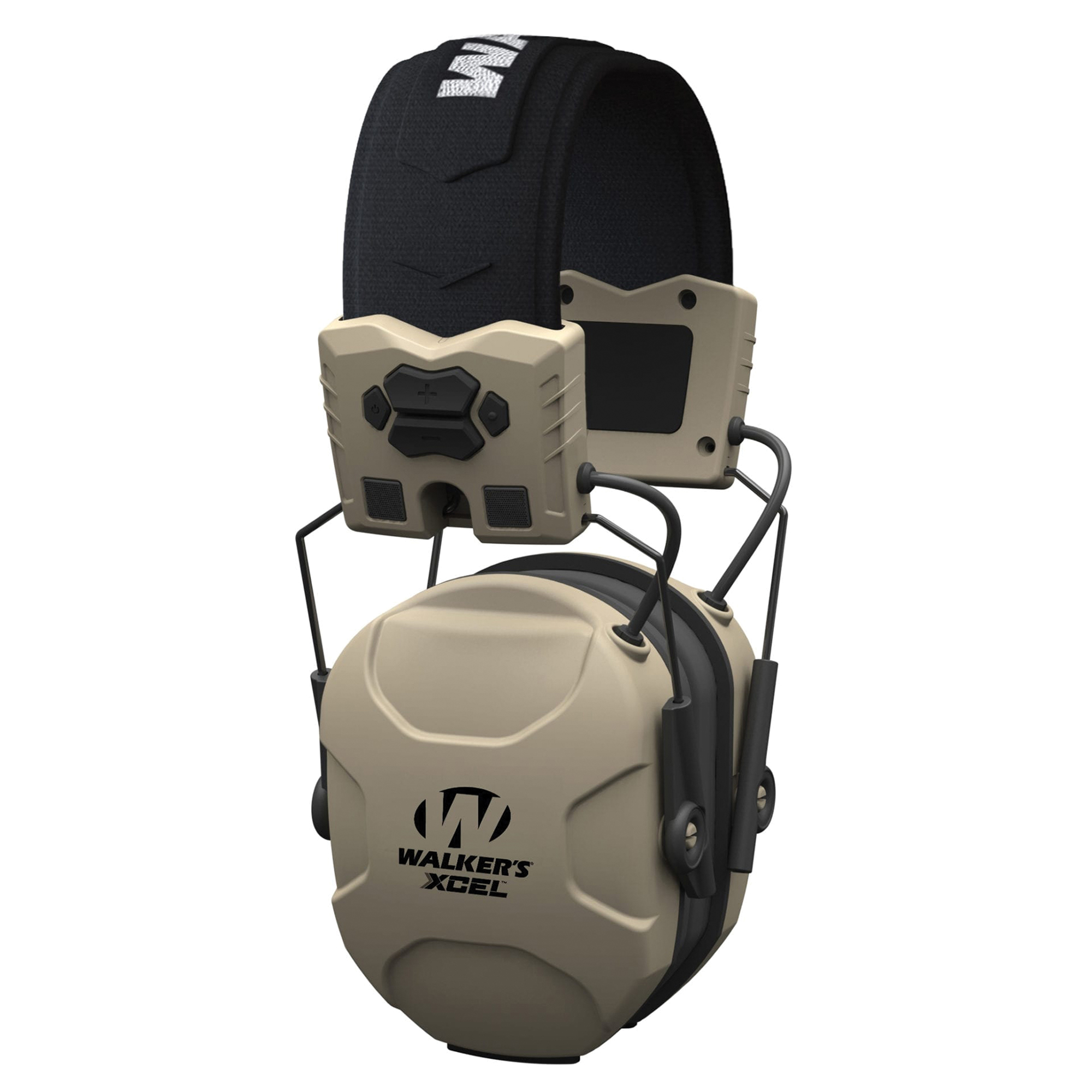 Walkers Game Ear Xcel 100 26 dB Digital Electronic Earmuff w/ Voice Clarity, Gray - GWPXSEM - Walkers Game Ear