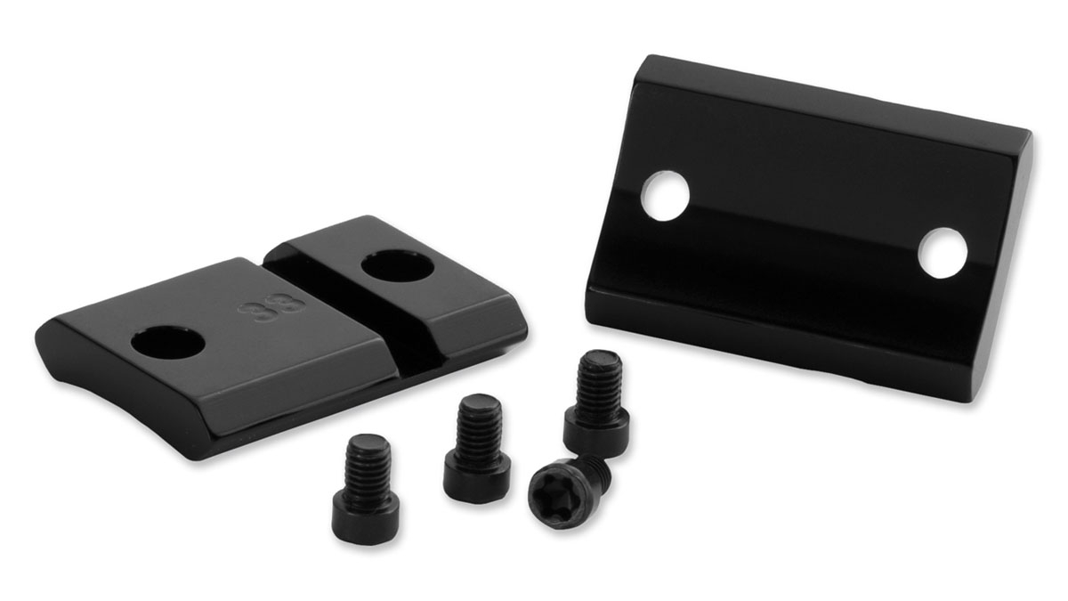 Browning Weaver Style A-Bolt and A-Bolt II Alloy 2-Piece Scope Base, Matte Blue - 12552