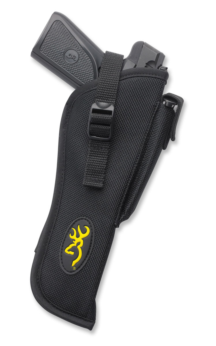 Browning Right Hand Holster w/ Magazine Pouch for Buck Mark Pistols, Textured Black - 12902012