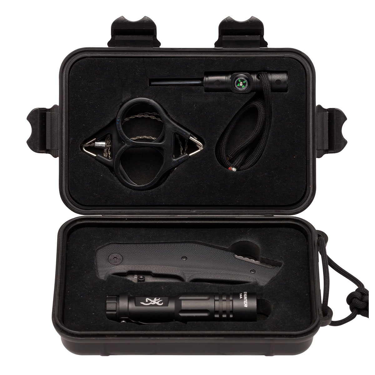 Browning Outdoorsman Survival Combo Kit, Black - 3220288 - Browning