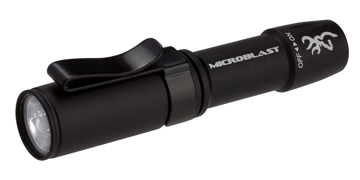 Browning Microblast 72 lm 5mm Nichia LED Flashlight, Black - 3712114