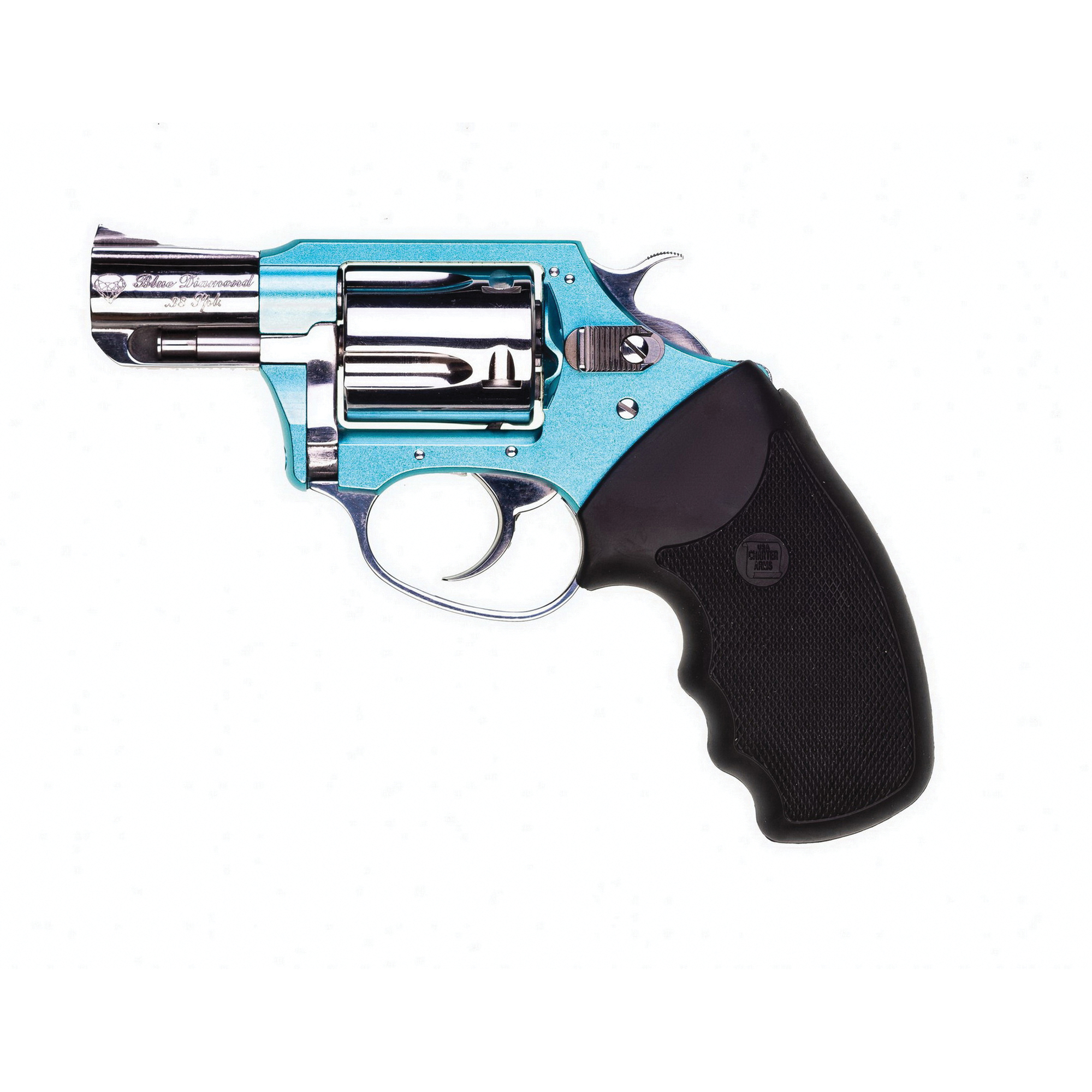 Charter Arms Undercover Lite Compact .38 Spl Revolver, Blue - 53879 - Charter Arms