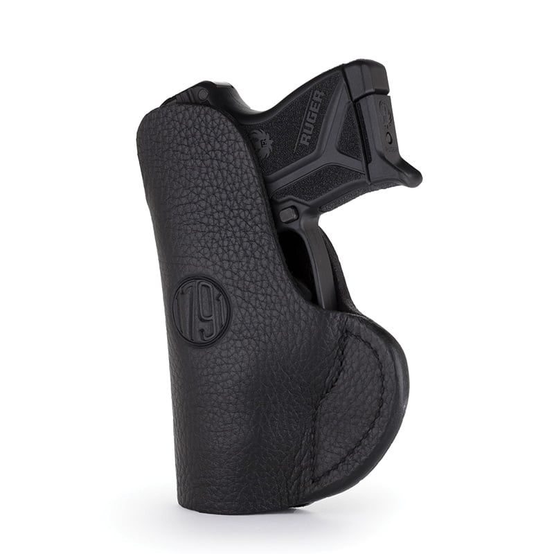 1791 Gunleather SCH Right Hand Ruger LCP IWB Smooth Concealment Holster, Night Sky Black - SCH-1-NSB-R - 1791 Gunleather