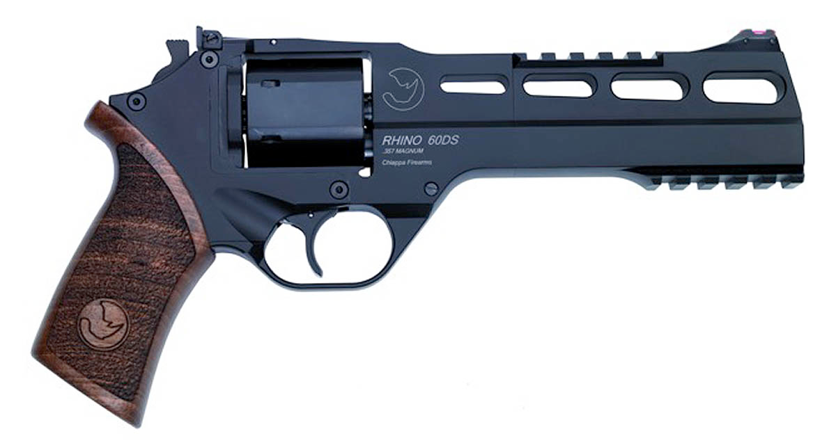Chiappa Firearms Rhino 60SAR Medium .357 Mag Revolver, Anodized Black - CF340.248 - Chiappa Firearms