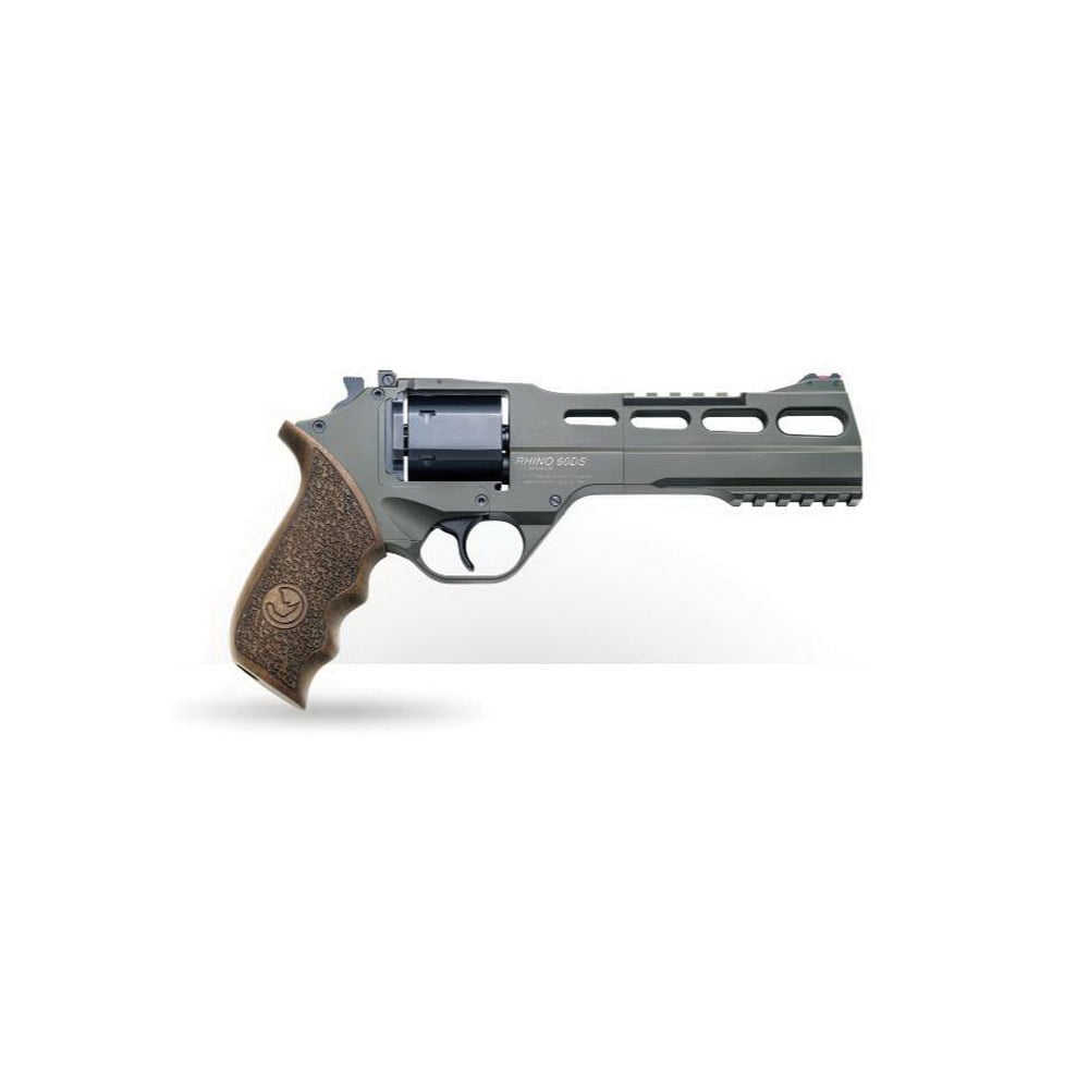 Chiappa Firearms Rhino 60DS Hunter SAR Large .357 Mag Revolver, Cerakote Green - CF340.282 - Chiappa Firearms