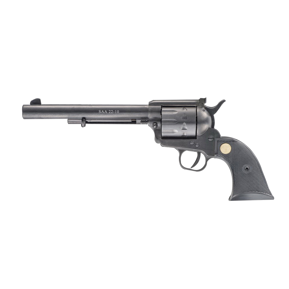 Chiappa Firearms 1873 Single Action Army 22-10 Medium 7.5" .22lr Revolver, Blk - CF340.170 - Chiappa Firearms
