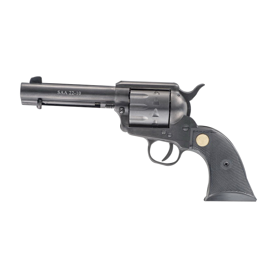 Chiappa Firearms SAA 1873 22-10 Dual Cylinder Medium 4.75" .22lr/.22 WMR Revolver, Blue - CF340.155D - Chiappa Firearms