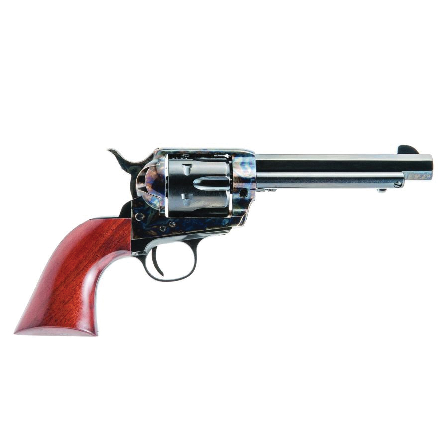 Cimarron Firearms El Malo Pre-War 1896-1940 Standard 5.5" .45 LC Revolver, Blue - PP411MALO - Cimarron