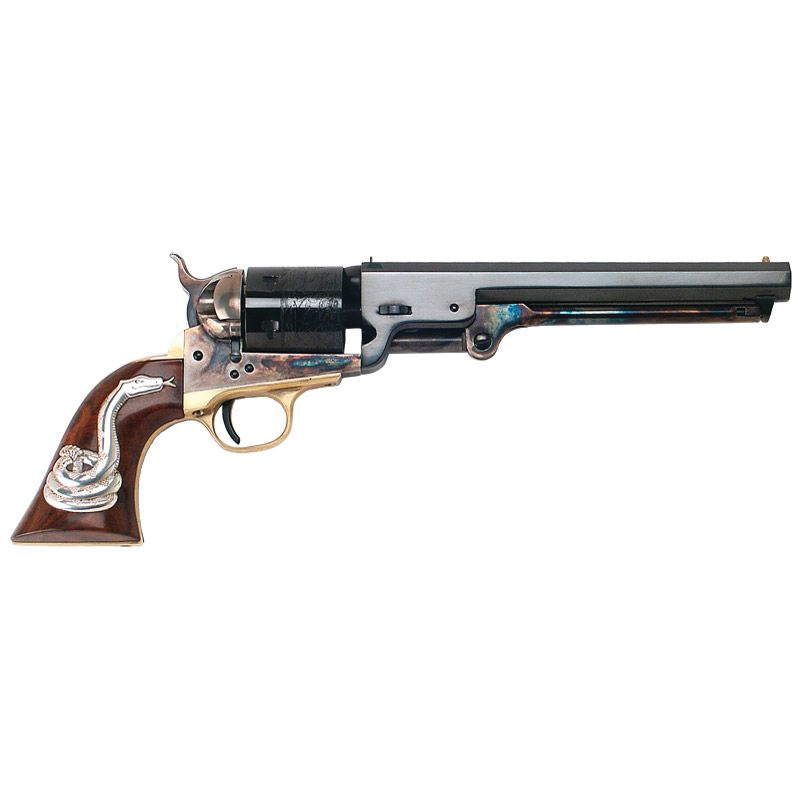 Cimarron Firearms Man with No Name Conversion Hollywood Series Standard .38 Colt/S&W Spl Revolver, Blue - CZ9081SS101 - Cimarron