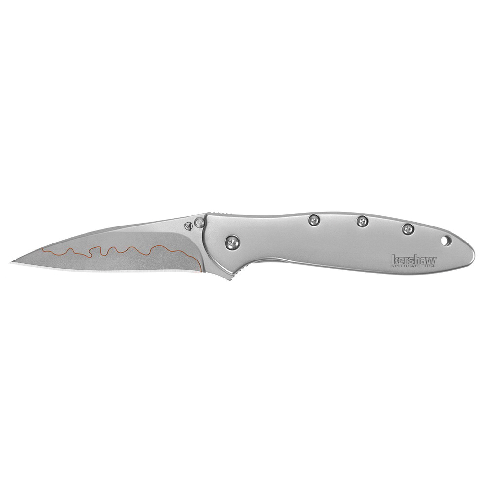 Kershaw Leek Modified Drop Point Folder Knife, 3" - 1660CB