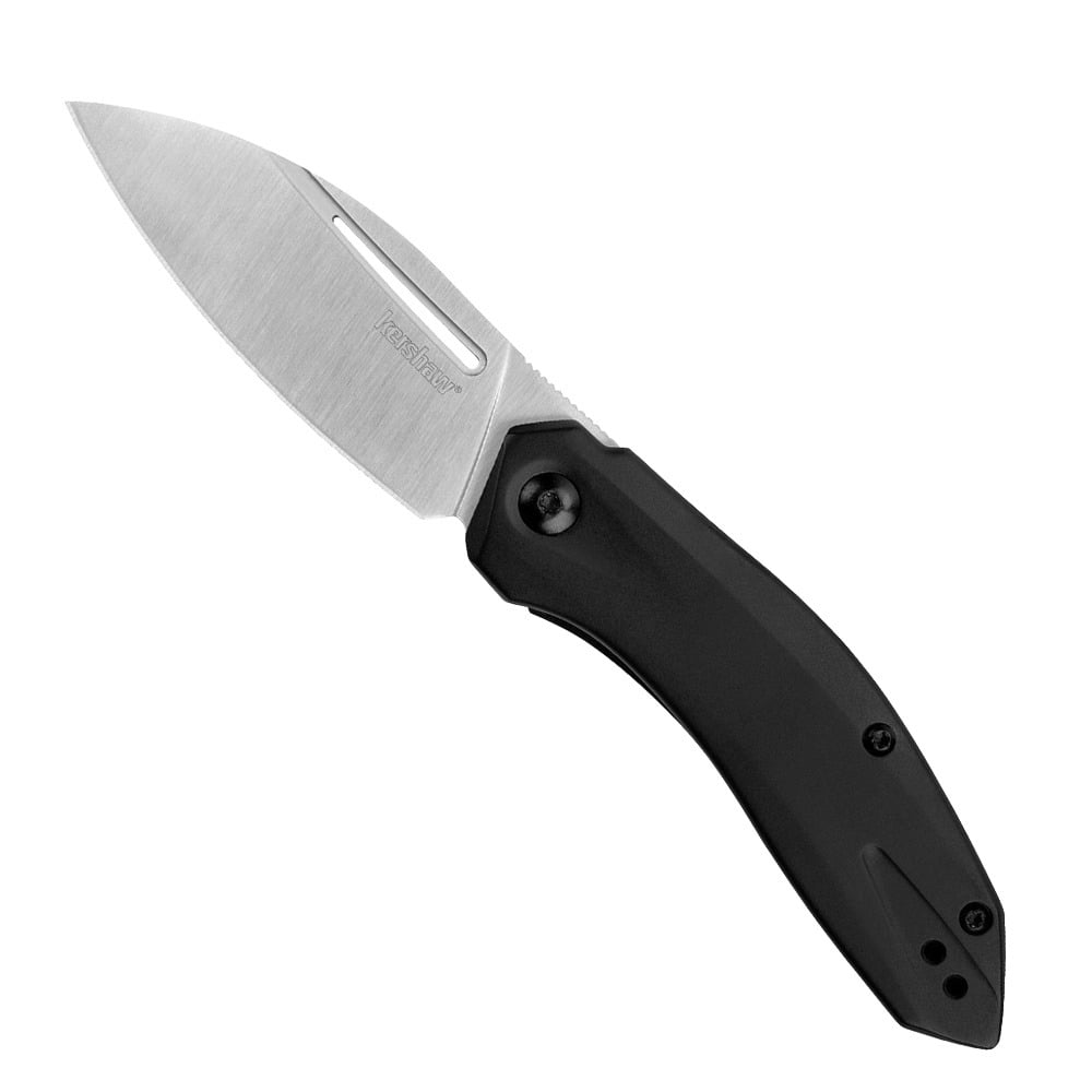 Kershaw Turismo Folding Drop Point Knife, Black - 5505
