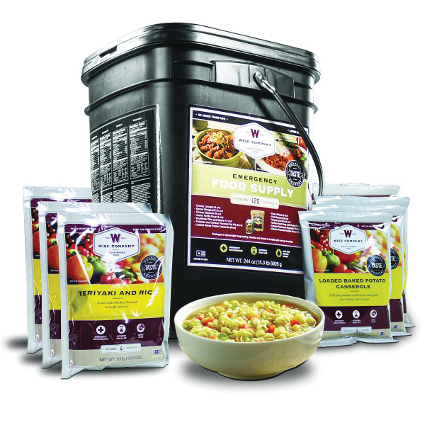 Wise Food Emergency Freeze Dried Entrees, 120 Servings - 01-120 - Wise Food