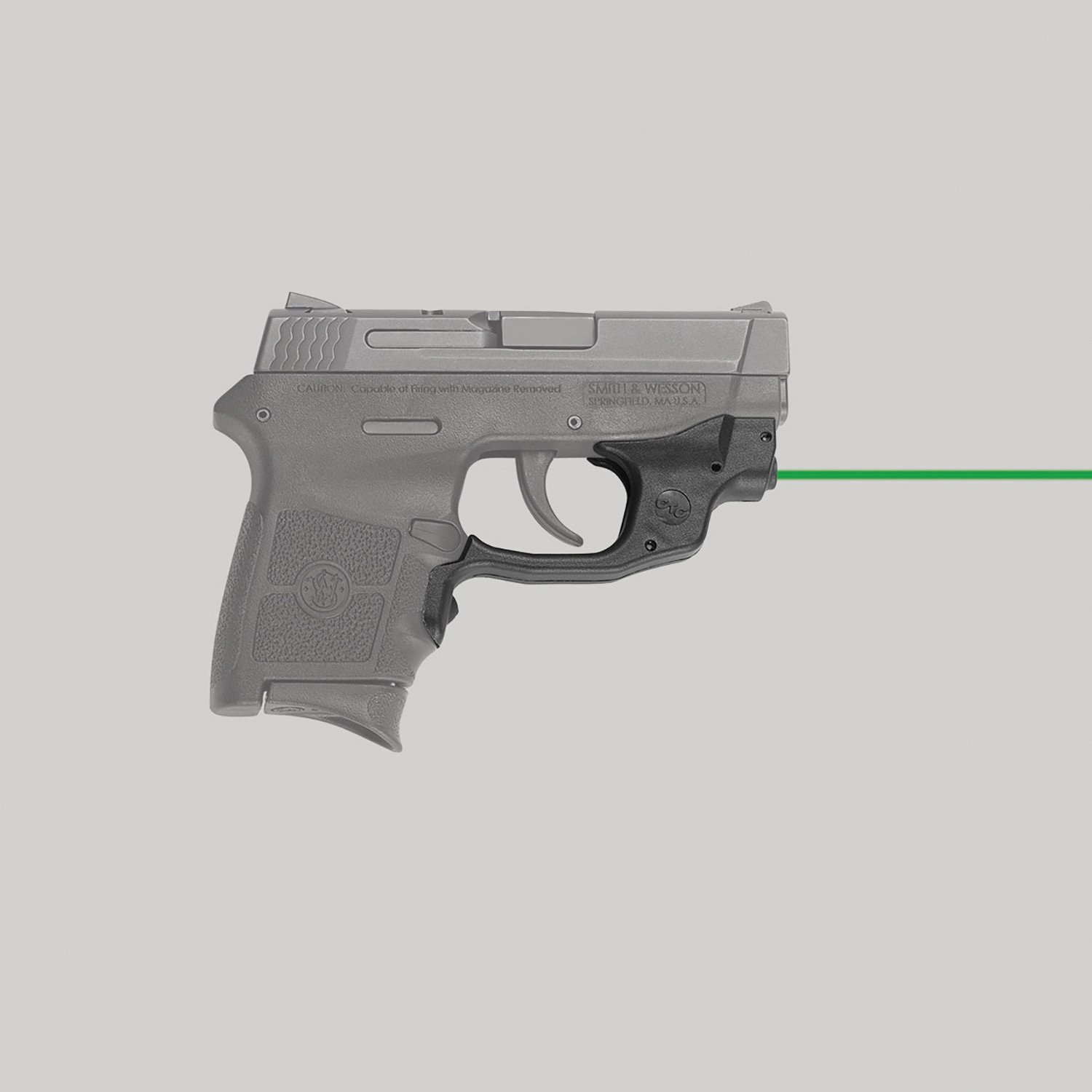 Crimson Trace Laserguard Green Laser Sight for S&W Bodyguard 380 Pistol - LG454G - Crimson Trace
