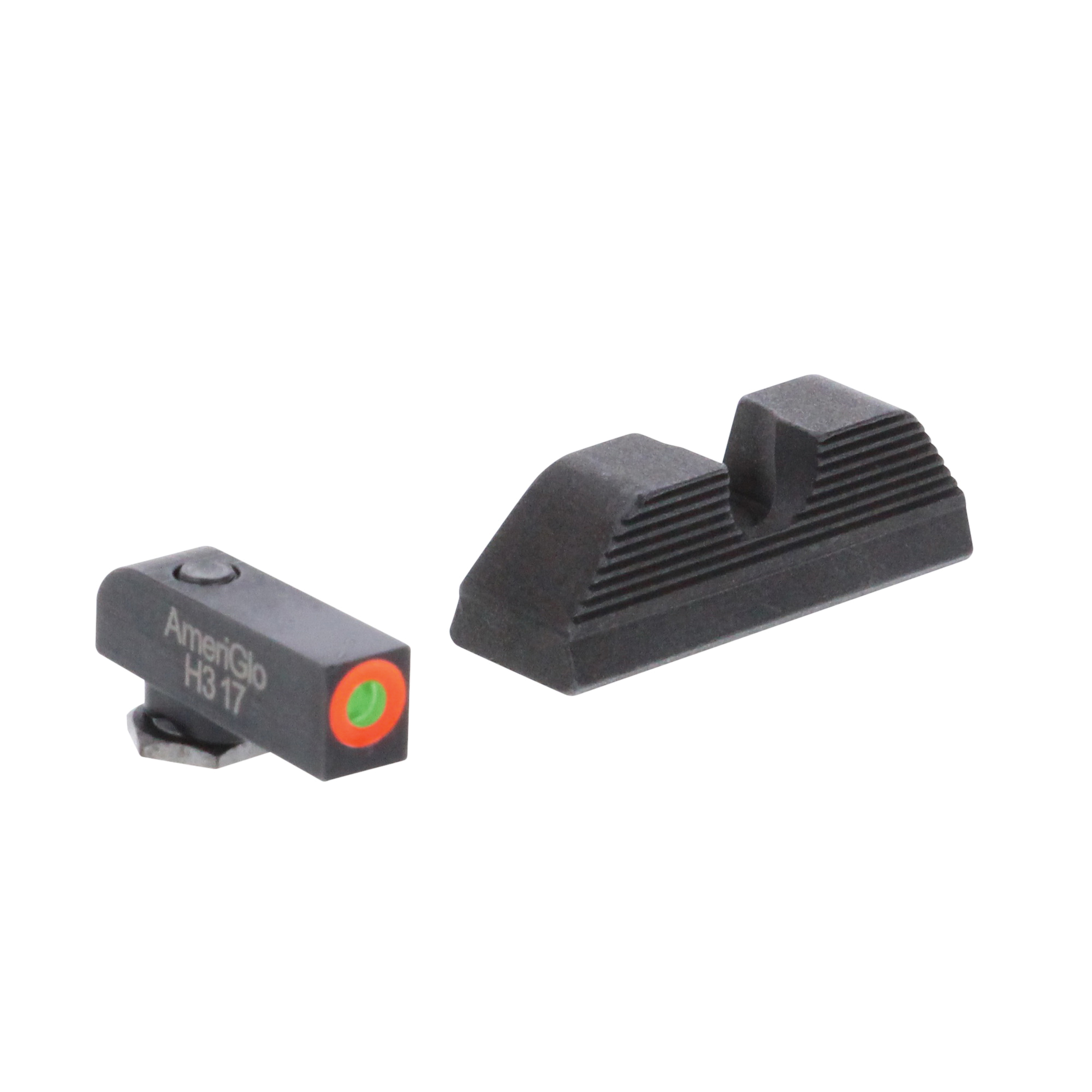 AmeriGlo UC Front/Rear Sight Set for Glock 17, 19, 22, 23, 24, 26 and Gen 1, 4 Pistols - GL353 - Ameriglo