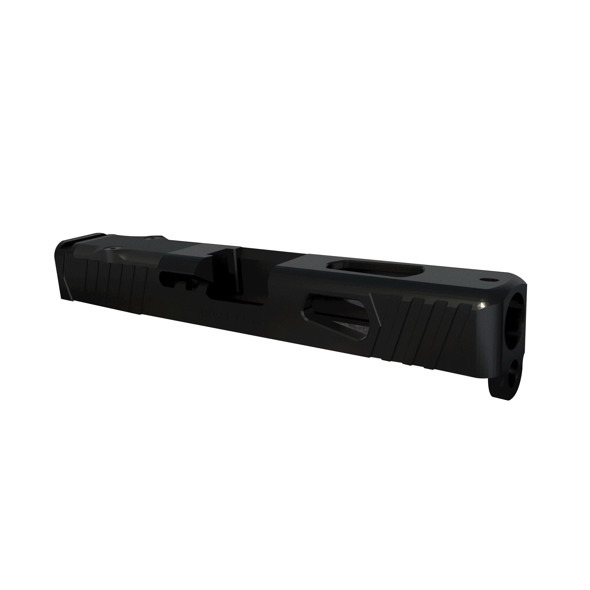Rival Arms Precision Slide w/ RMR Cut for Glock 19 Gen 3 Pistol, Quench-Polish-Quench - RA10G202A - Rival Arms