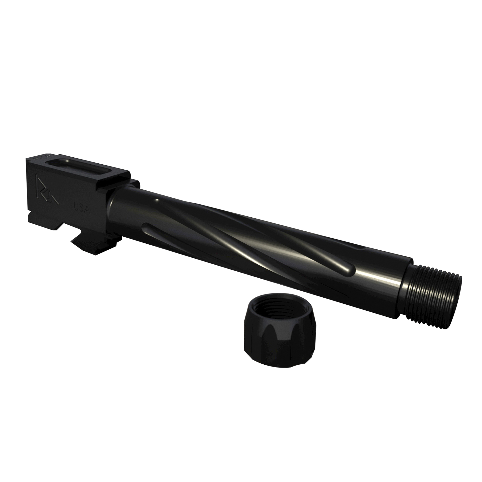 Rival Arms 9mm Drop-in Standard Barrel for Glock 17 Pistol, Black PVD - RA20G101A - Rival Arms