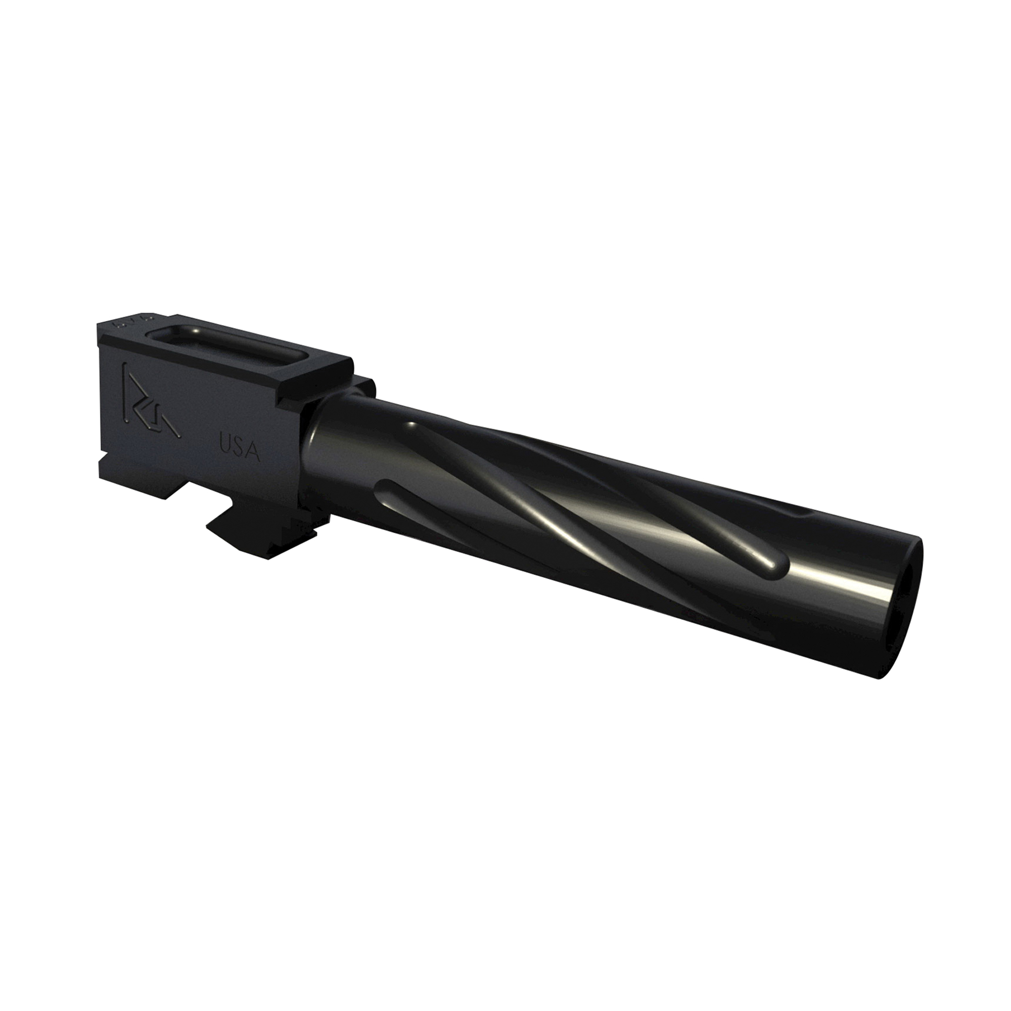 Rival Arms 9mm Drop-in Standard Barrel for Glock 19 Pistol, Black PVD - RA20G201A - Rival Arms