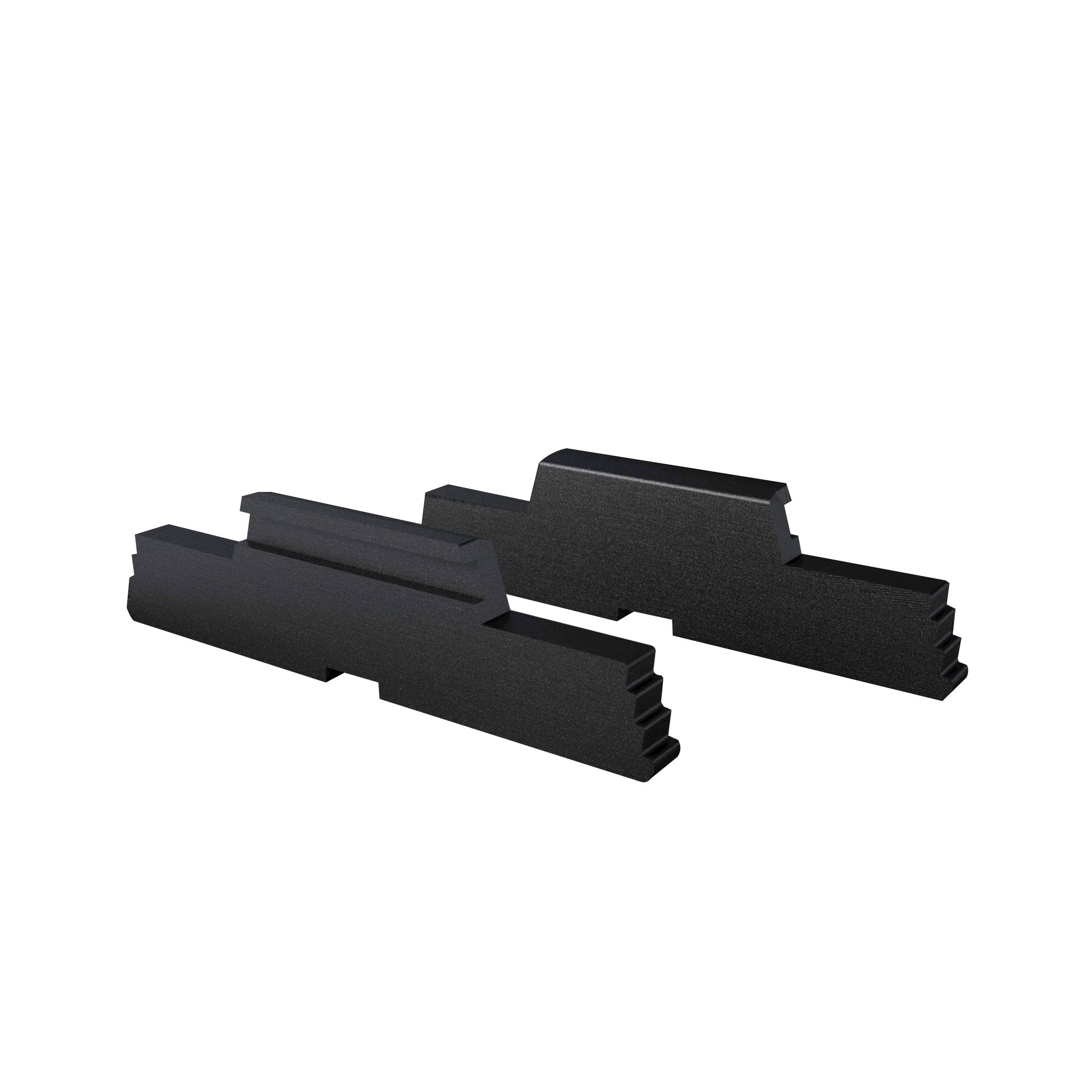 Rival Arms Precision Machined Extended Side Lock for Gen 3, 4 Glock Pistols, Black - RA80G001A - Rival Arms