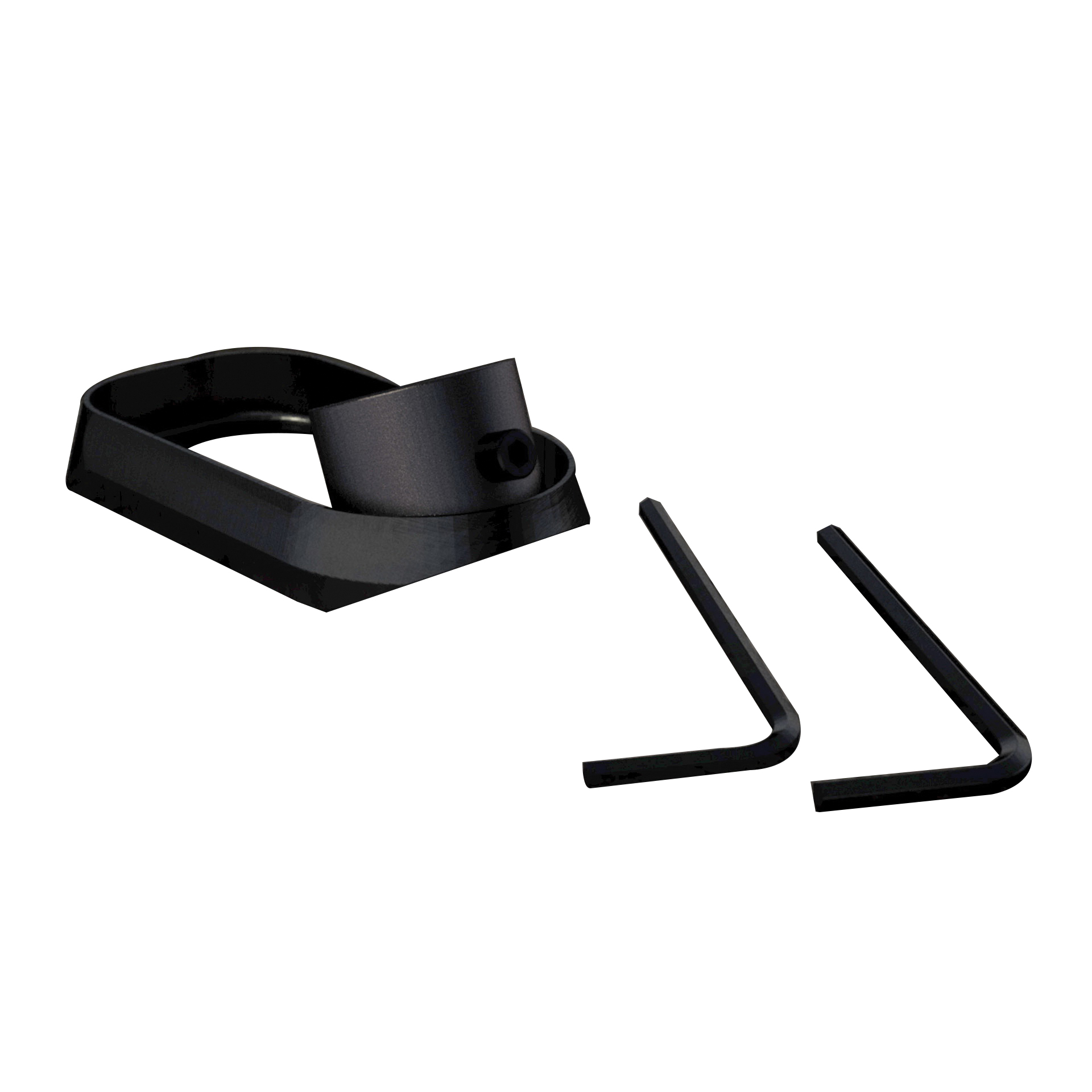 Rival Arms 2-Piece Flared Magwell for Glock 17, 22, 34, 35 Gen 4 Pistols, Black - RA70G111A - Rival Arms