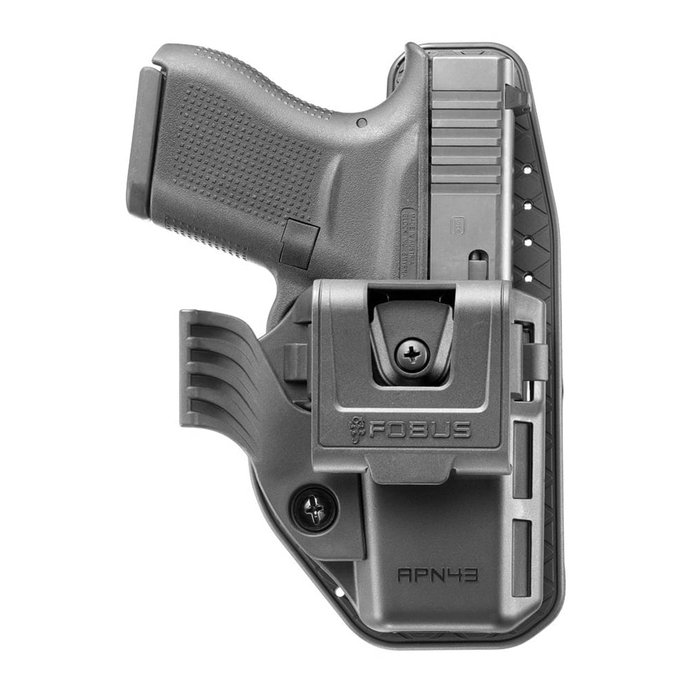 Fobus Appendix Right Hand Glock 43 Holster, Black - APN43 - Fobus Usa