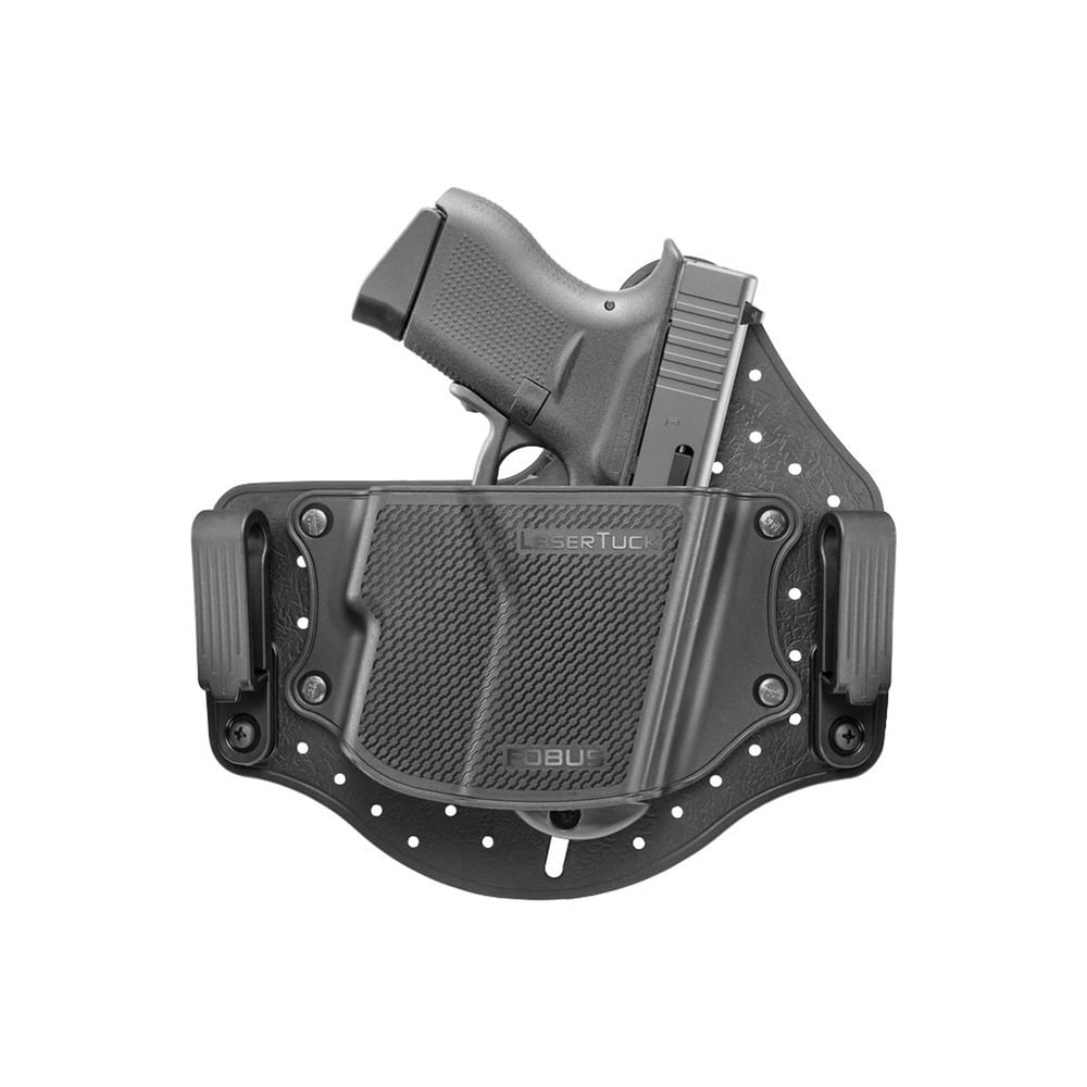 Fobus Universal IWB LaserTuck Right Hand Compact/Sub-Compact IWB Holster, Black - LASERTUCK - Fobus Usa