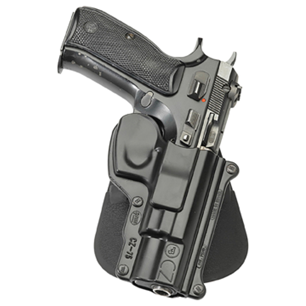 Fobus Standard Right Hand 75B/75BD Cadet 22 Holster, Smooth Black - CZ75 - Fobus Usa