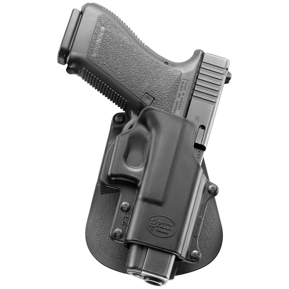Fobus Standard Right Hand Glock 29/30/39 Holster, Paddle Mount, Smooth Black - GL4 - Fobus Usa