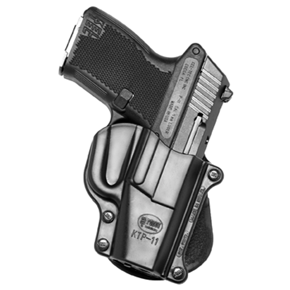 Fobus Standard Right Hand Kel-Tec P11 9mm/.40 Holster, Smooth Black - KTP11 - Fobus Usa