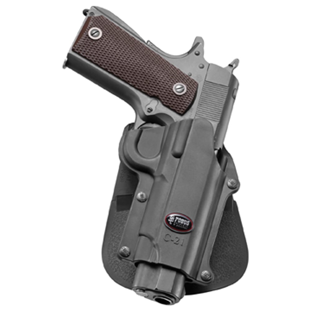 Fobus Standard Right Hand 1911 Style Holster, Smooth Black - C21 - Fobus Usa
