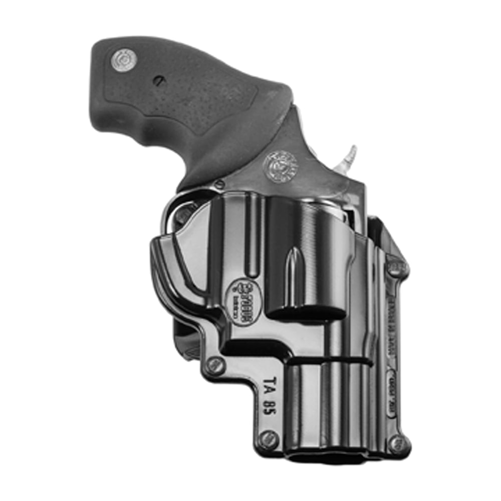 Fobus Standard Right Hand Taurus 85/850 CIA/UL85 Holster, Belt Loop/Slide Mount, Smooth Black - TA85BH - Fobus Usa
