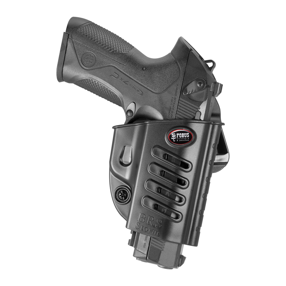 Fobus Evolution Right Hand Beretta PX4 Storm Holster, Belt Loop/Roto Slide Mount, Smooth Black - PX4BH - Fobus Usa