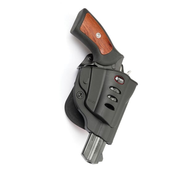 Fobus Evolution Right Hand Ruger GP100 Revolver Holster, Smooth Black - RUGPRP - Fobus Usa
