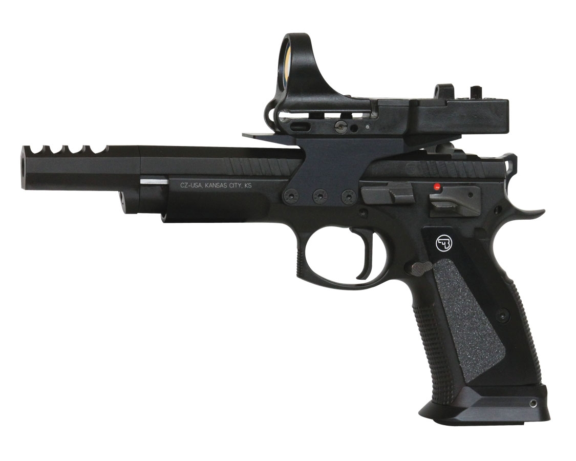 CZ 75 TS Czechmate 9mm Pistol 5.23", Black - 91174 - Cz