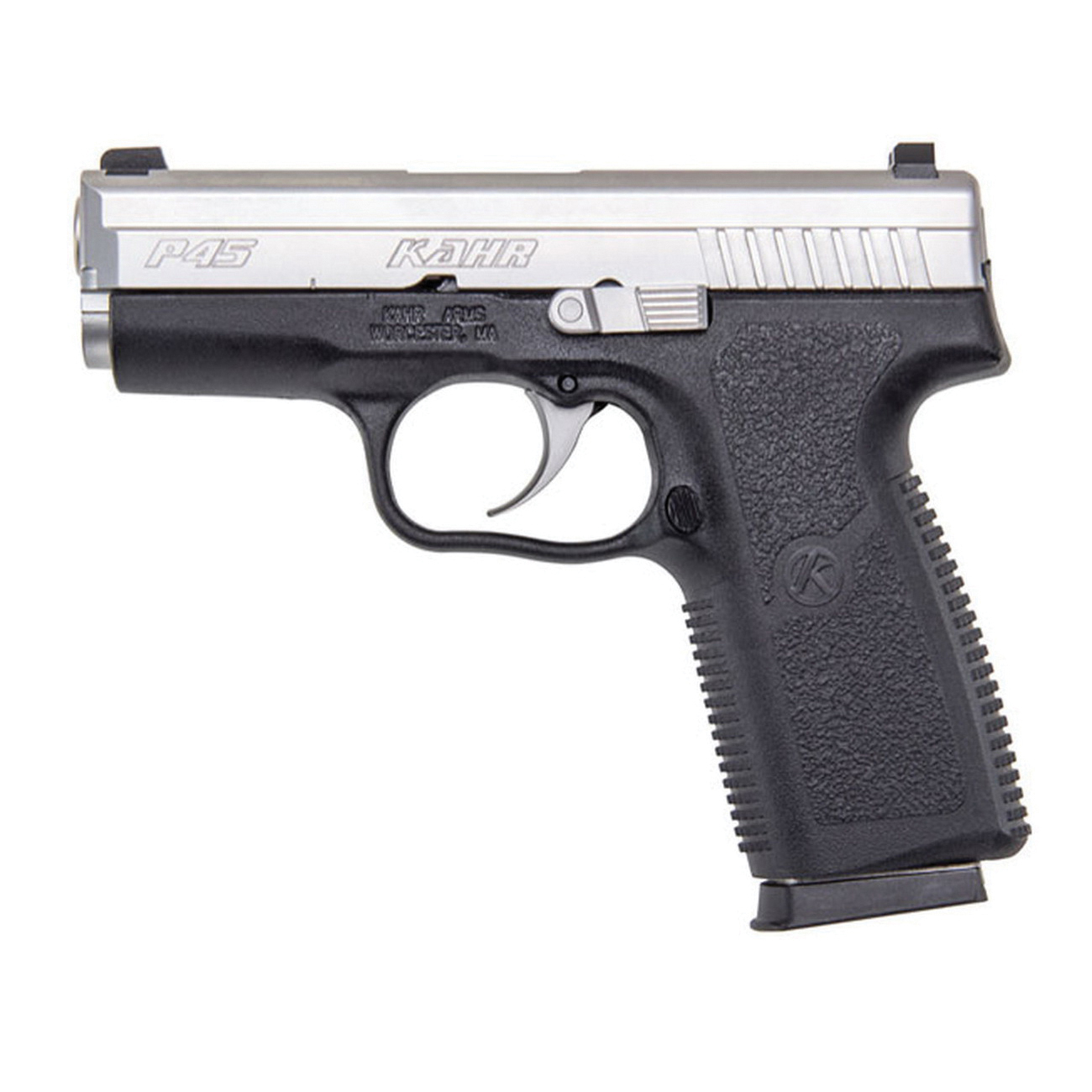 Kahr Premium Series P45 .45 ACP Pistol, Blk - KP4543N - Kahr