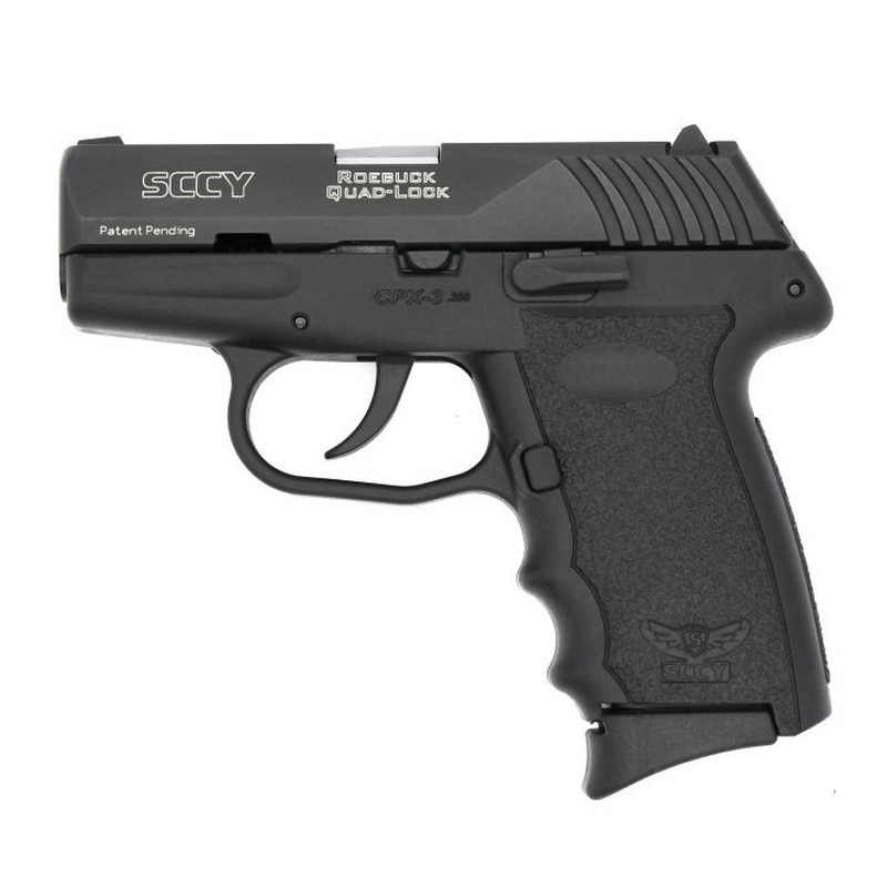SCCY CPX-3 .380 ACP Pistol, Blk - CPX3CB - Sccy