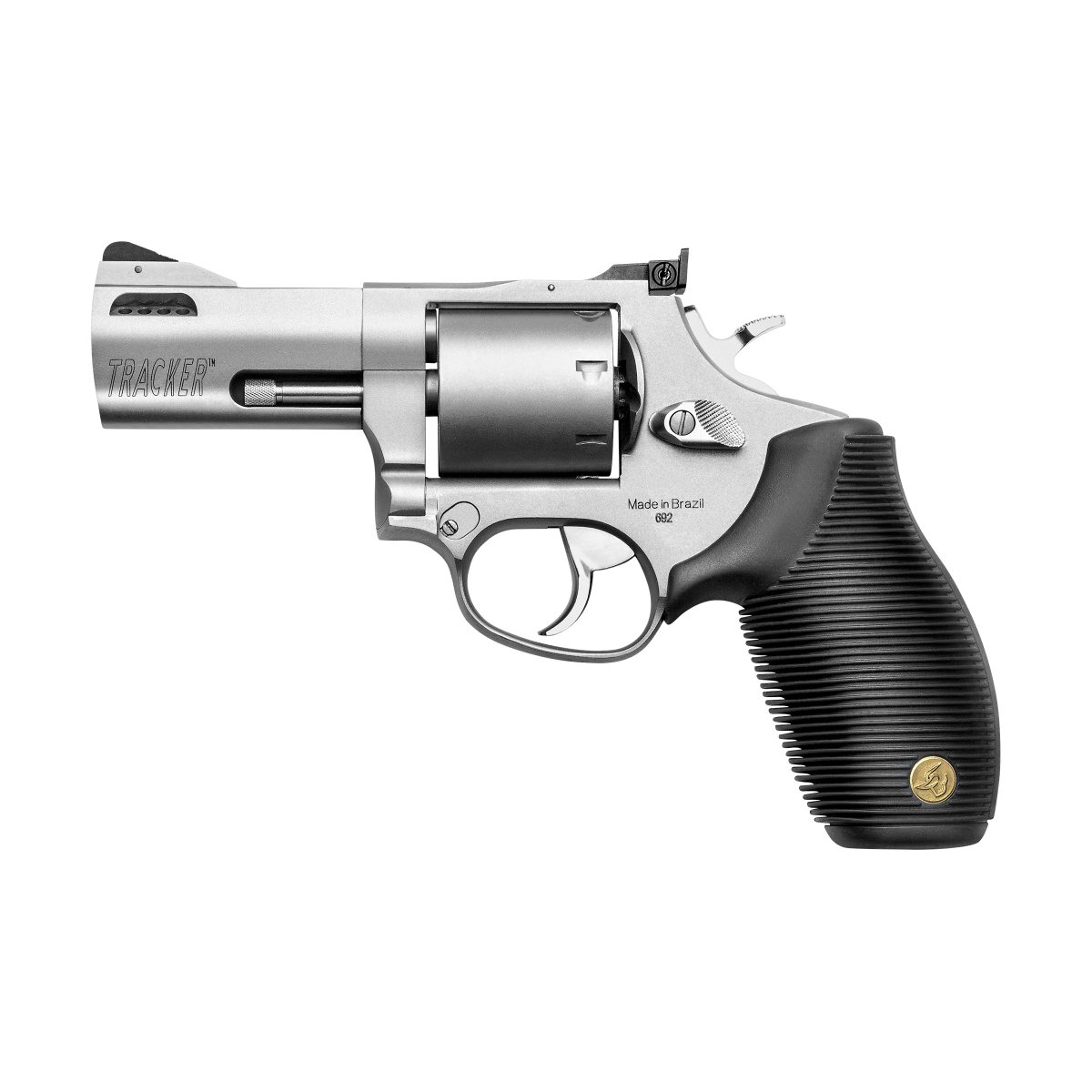 Taurus Tracker 692 Medium 3" .357 Mag/38 Spl +P/9mm Revolver, Matte Stainless - 2-692039 - Taurus