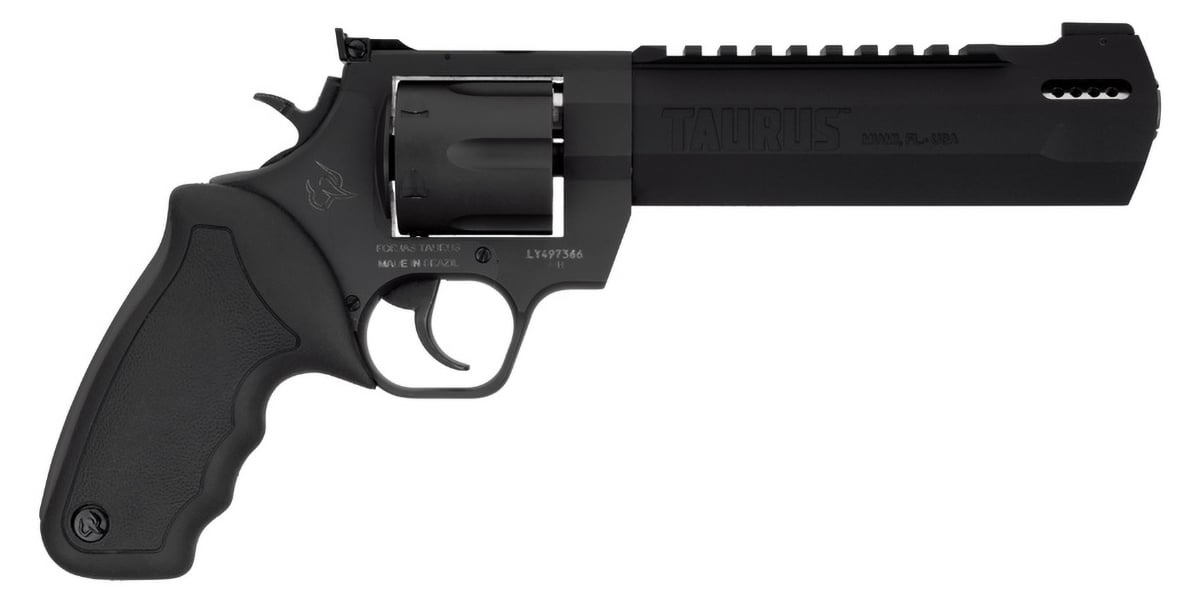 Taurus Raging Hunter Large 6.75" .44 Mag Revolver, Matte Black Oxide - 2-440061RH - Taurus