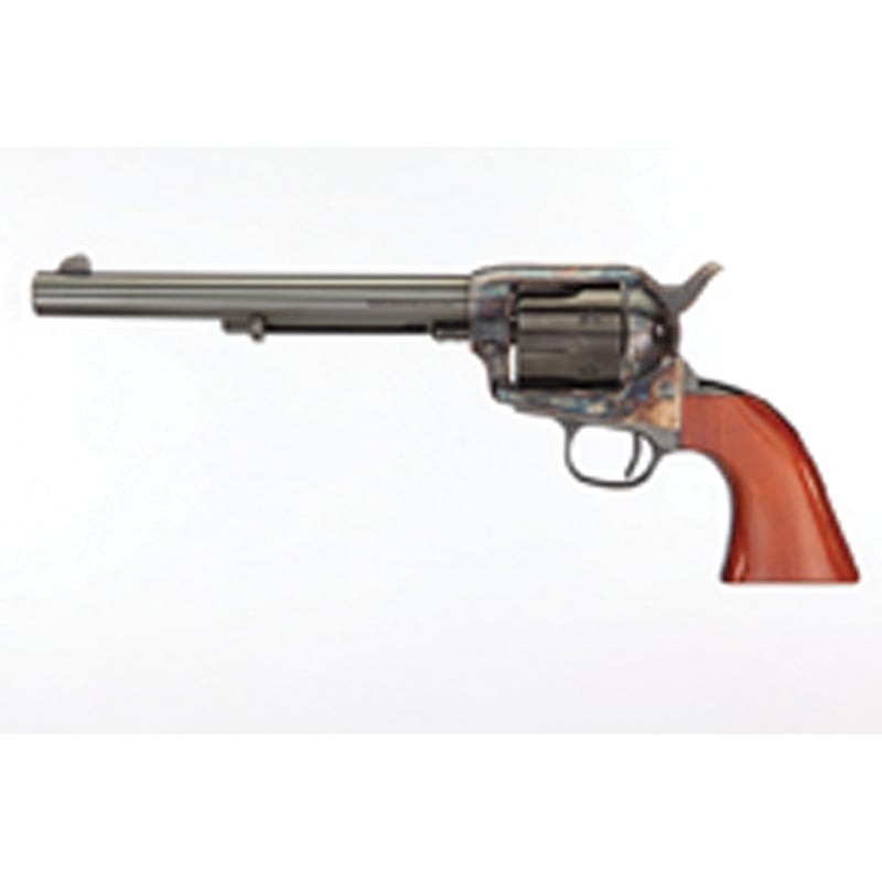 Taylors & Company 1873 Cattleman Finish Standard 7.5" .45 LC Revolver, Case Hardened - 702A - Taylors And Company