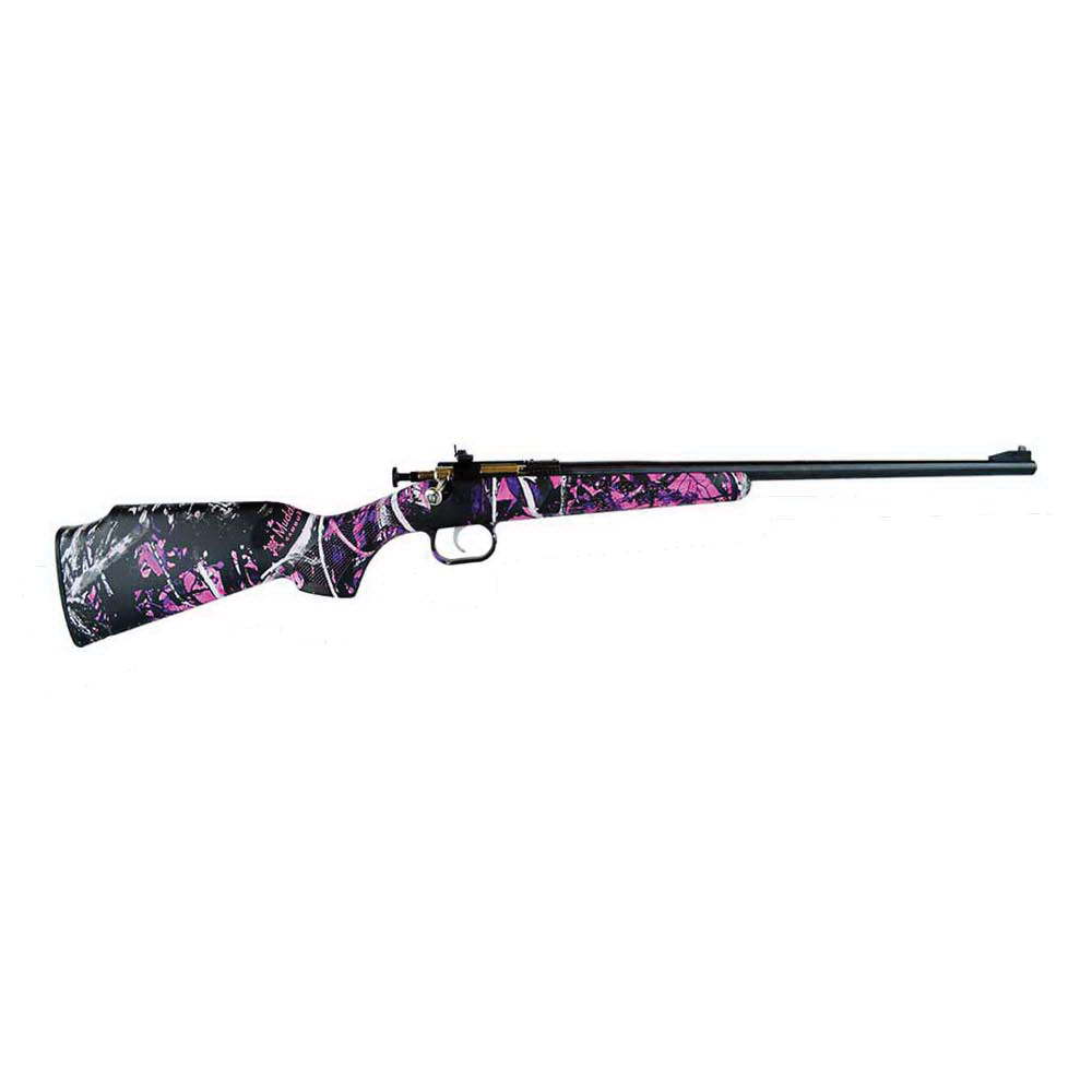Keystone Sporting Arms Crickett/Hydrodipped Synthetic .22lr Bolt Action Rifle, Muddy Girl - KSA2160 - Keystone