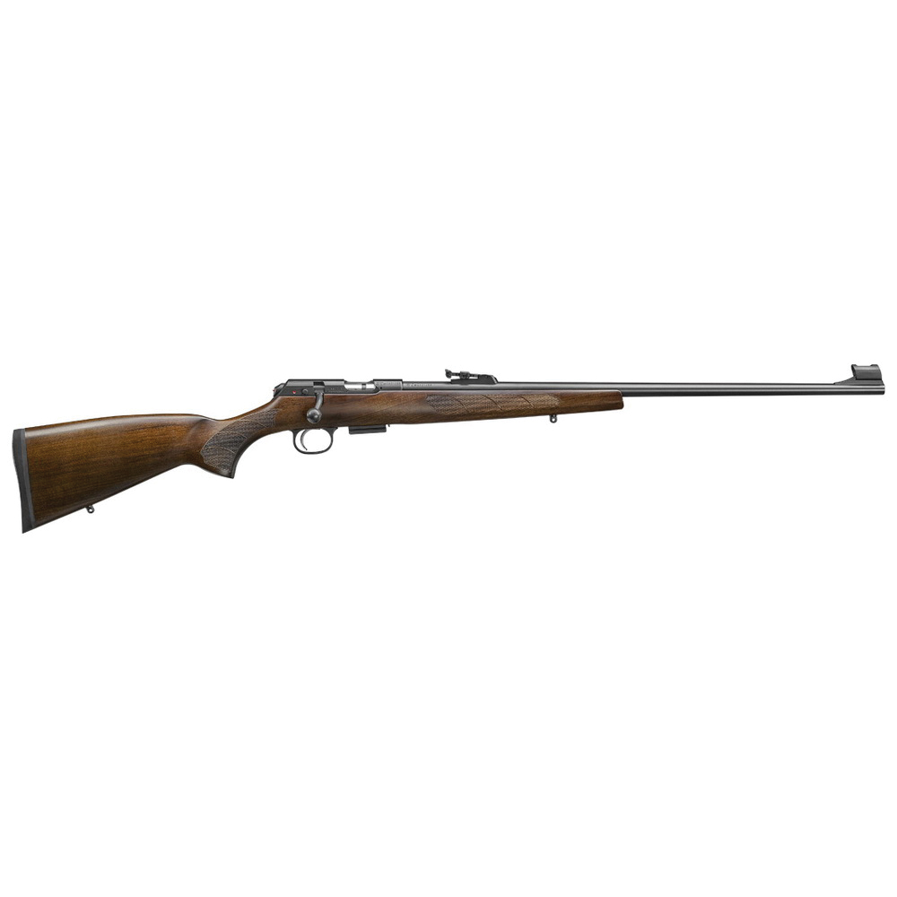 CZ-USA CZ 457 Lux .22 WMR Bolt Action Rifle, Brown - 02302 - Cz