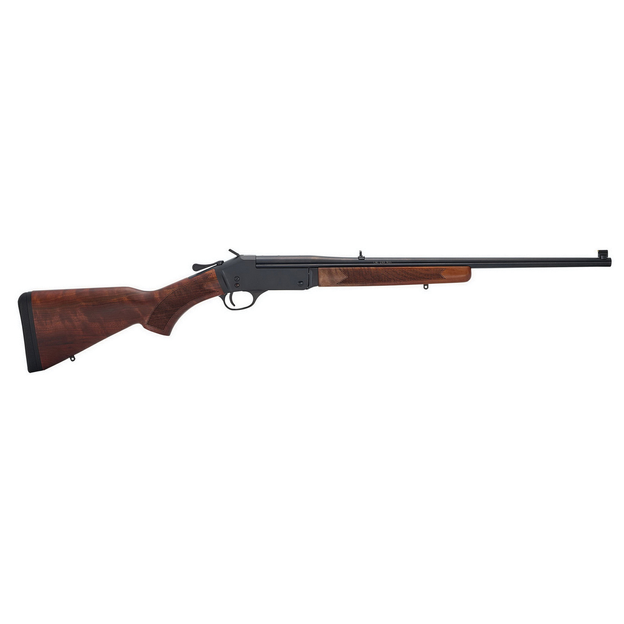 Henry Single Shot Youth Rifle .243 Win Break Open Rifle, Brown - H015Y-243 - Henry