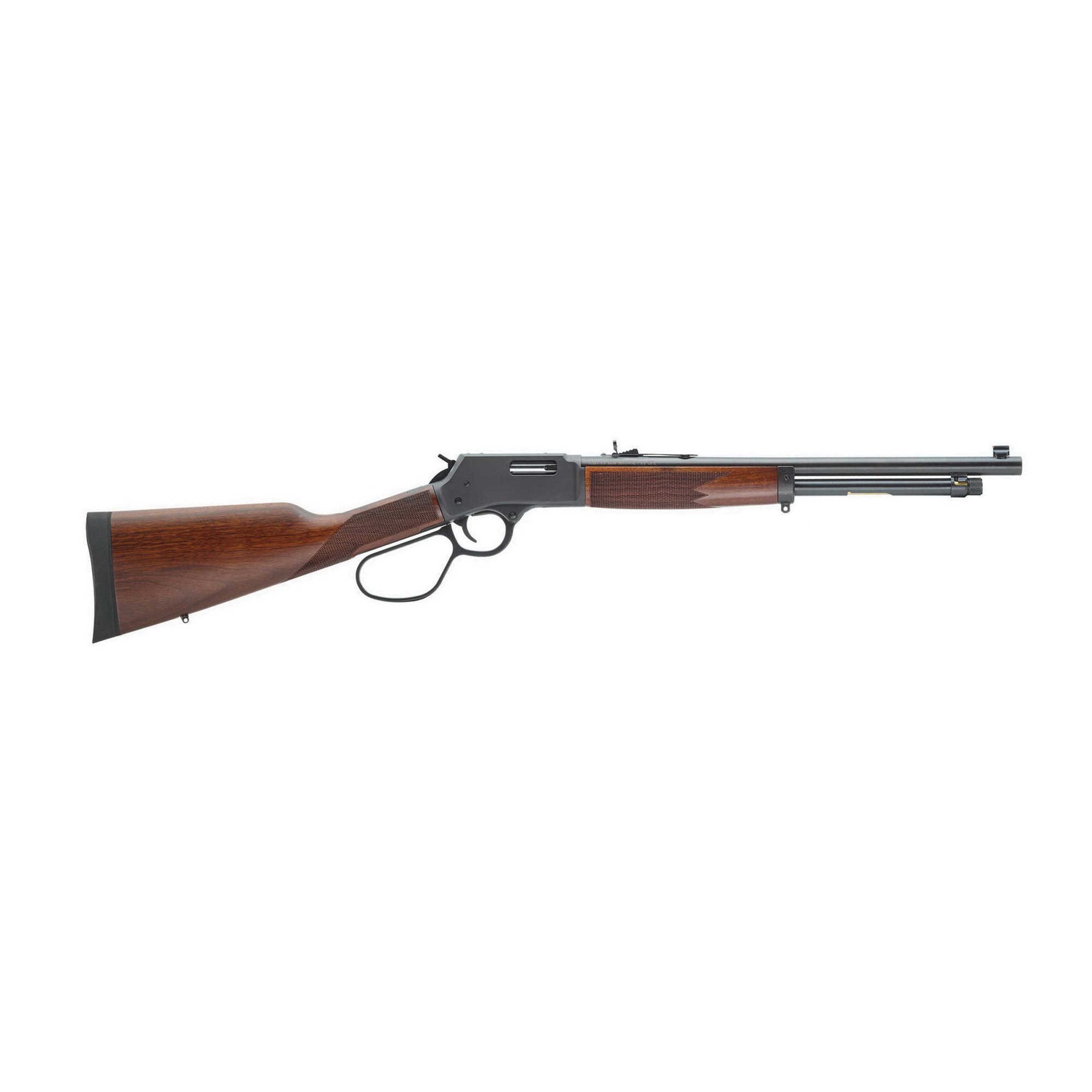Henry Big Boy Steel .41 Magnum Large Loop Lever Action Rifle, Brown - H012MR41 - Henry