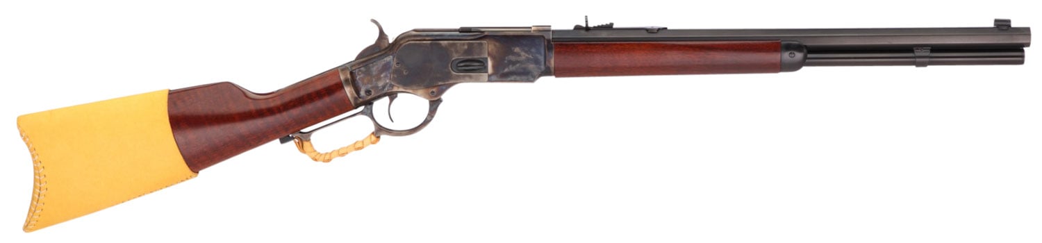 Taylors And Company Taylors & Company 1873 Comanchero .45 Colt Lever Action Rifle, Brown - 2028