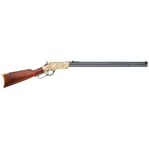 Taylors & Company 1860 Henry Engraved .45 Colt Lever Action Rifle, Brown - 552883 - Taylors and Company